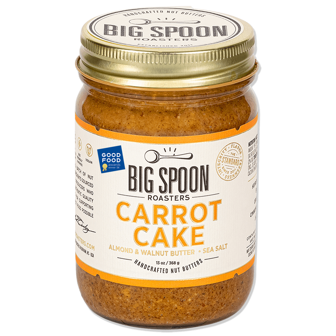 Carrot Cake Almond & Walnut Butter - Handcrafted Nut Butter – Big