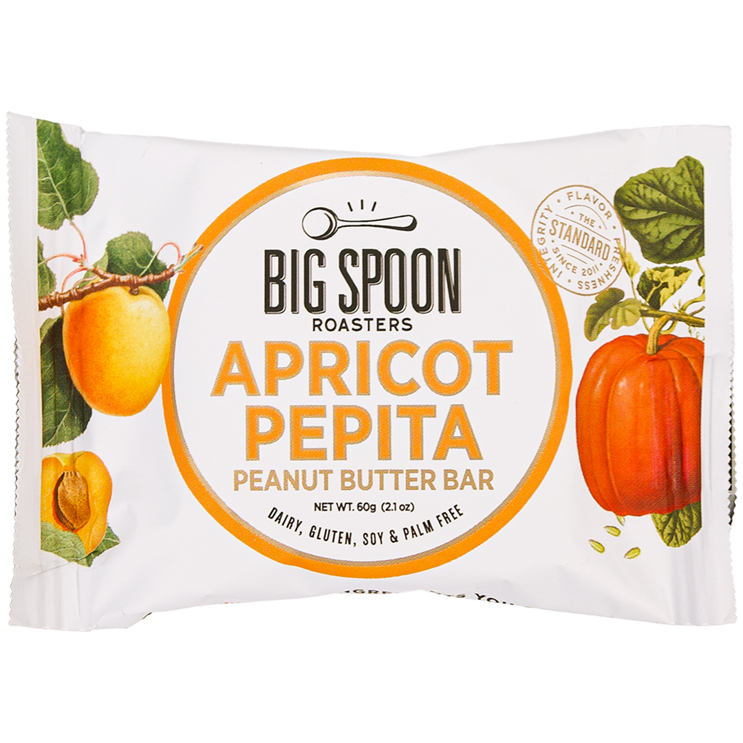 Apricot Pepita Peanut Butter Bar – Big Spoon Roasters