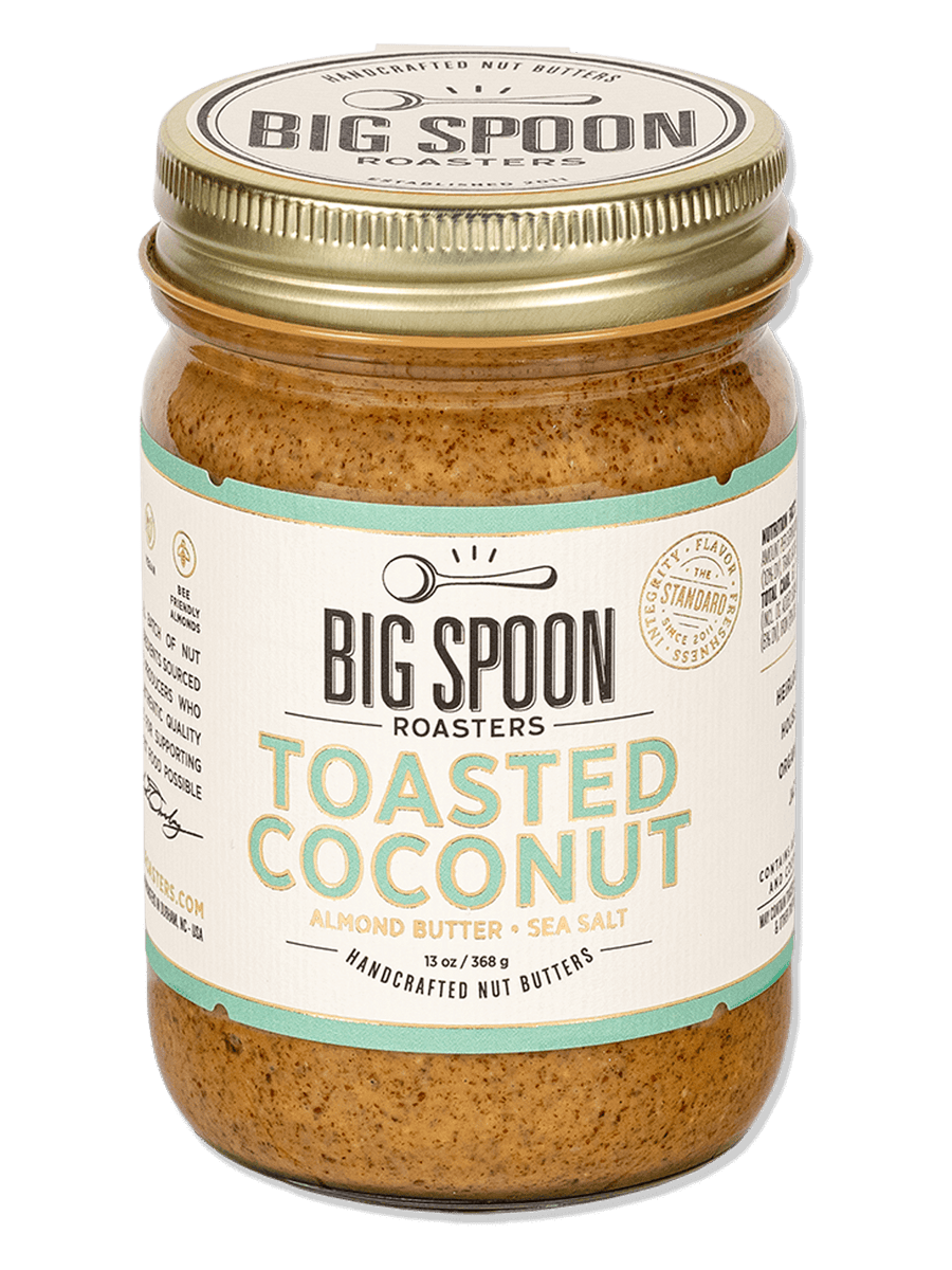 Toasted Coconut Almond Butter Handcrafted Nut Butter