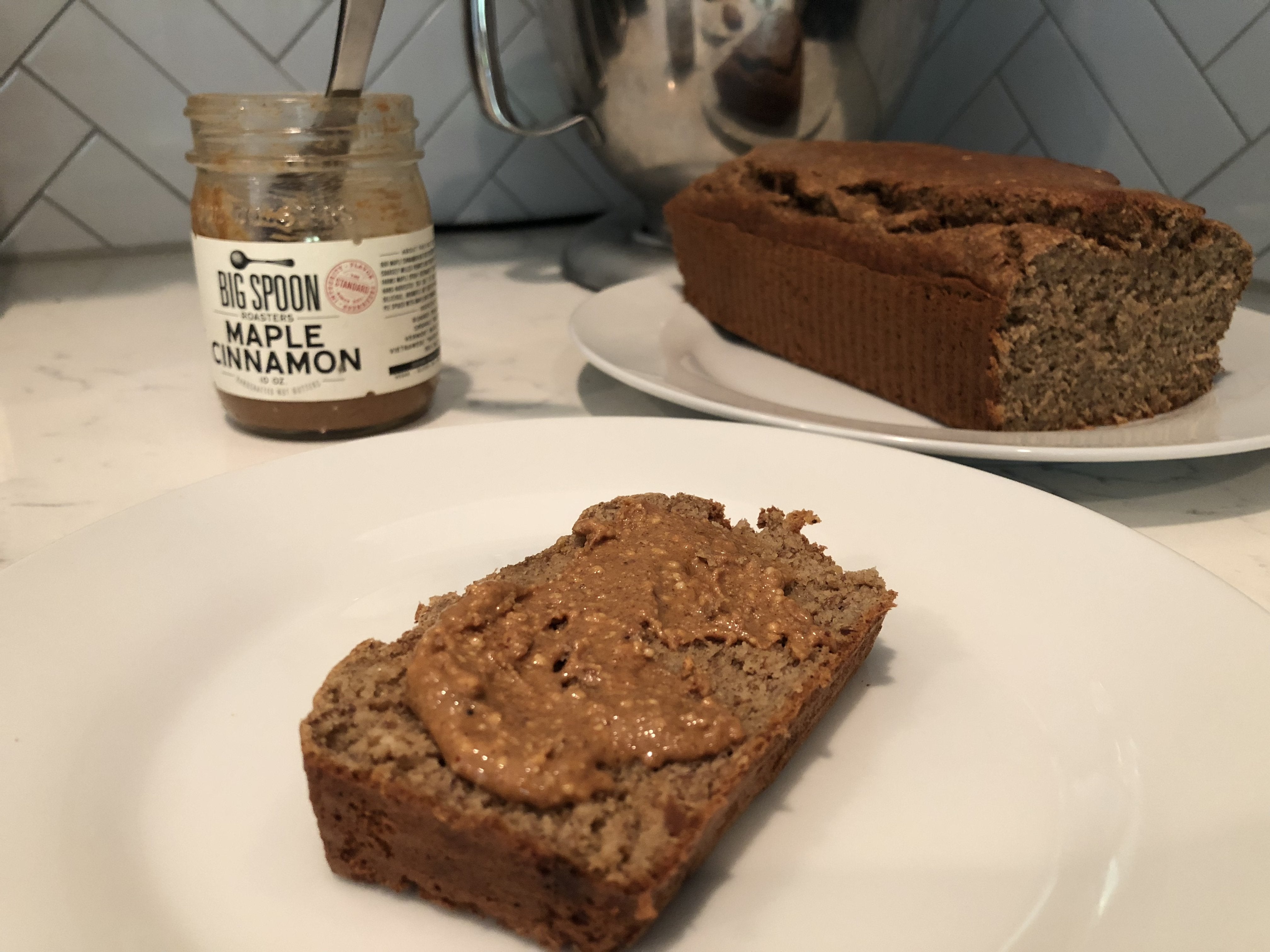 Gluten Free Maple Cinnamon Banana Bread from the Raleigh Distance Project