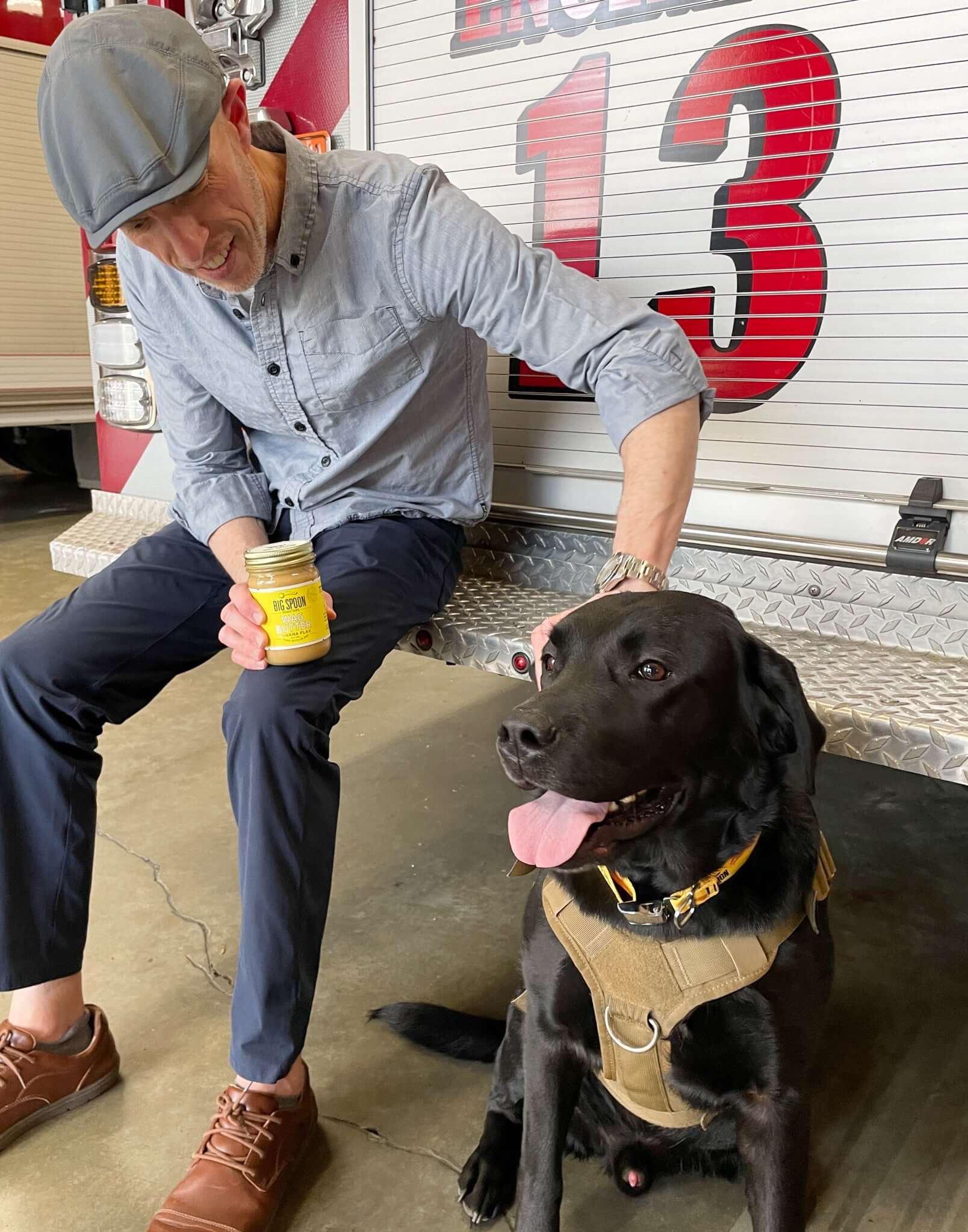 A Dog Making a Difference: Cosmo & the Durham Fire Department