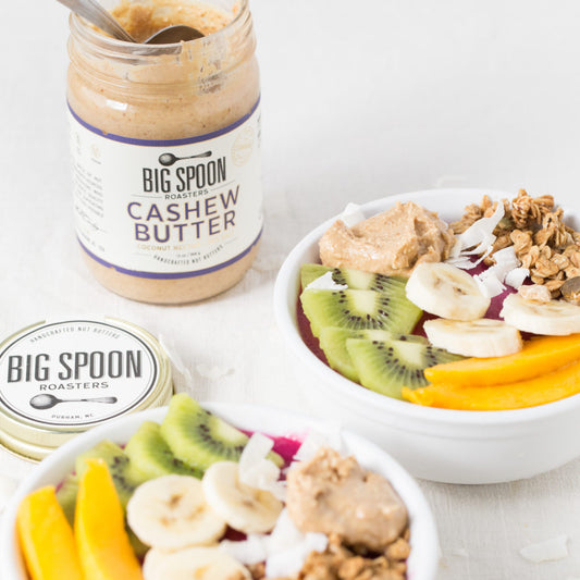 Cashew Butter smoothie bowl