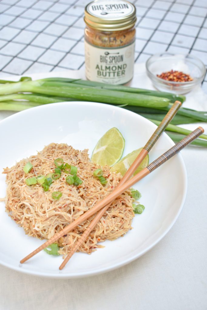 Spicy Almond Butter Noodle Recipe