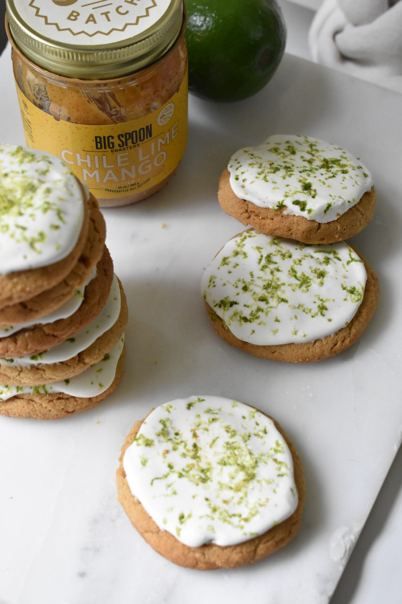 Chile Lime Mango Cookies