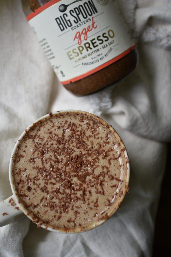Spicy Almond Butter Latte