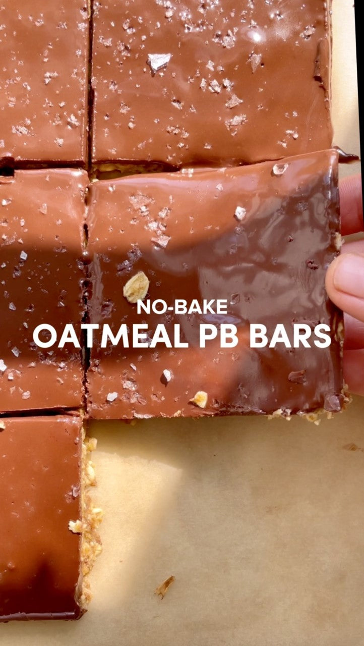 No-Bake Oatmeal Peanut Butter Bars Recipe