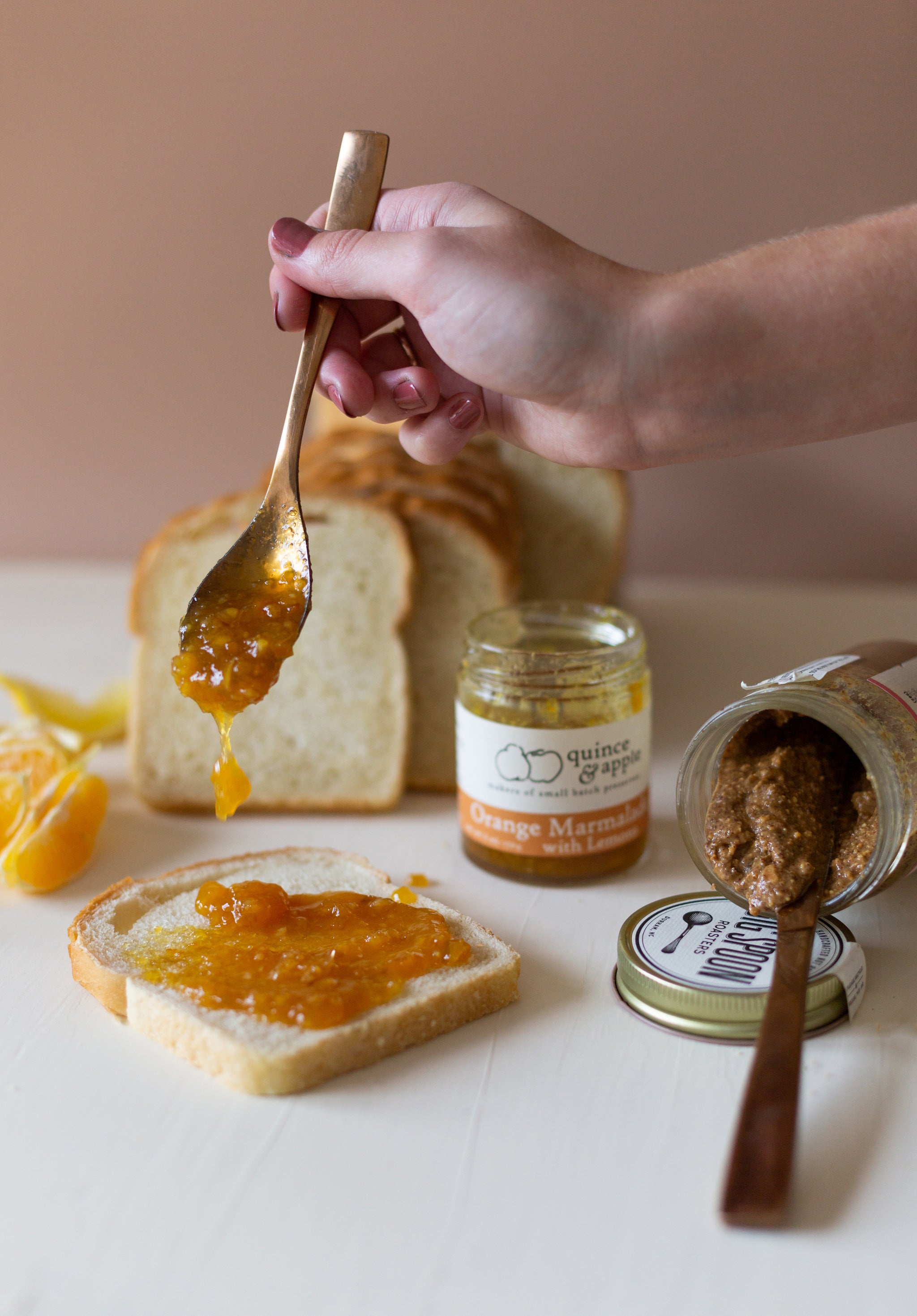 September Featured Jam - Quince & Apple Orange Marmalade with Lemons
