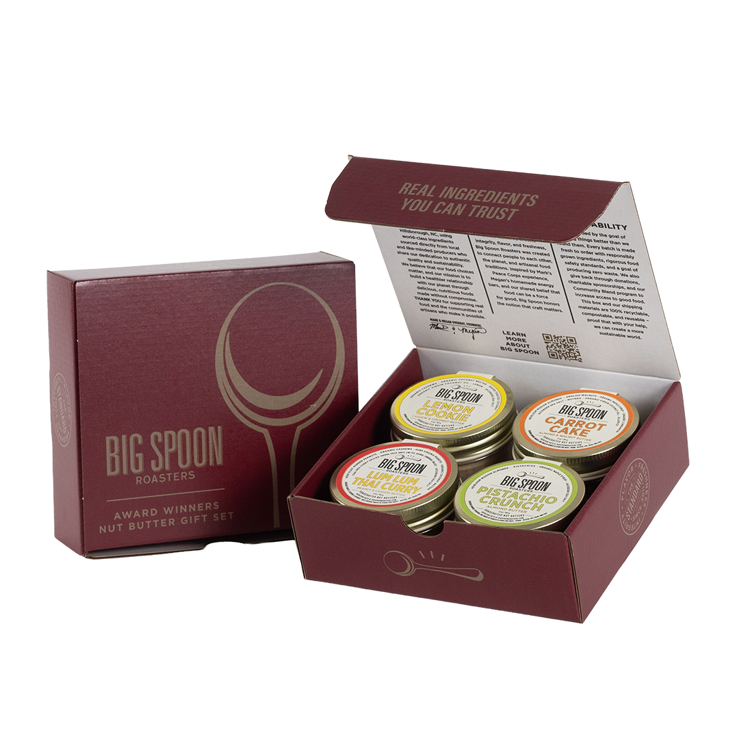 Mini 3oz Award Winners Nut Butter Gift Set – Big Spoon Roasters