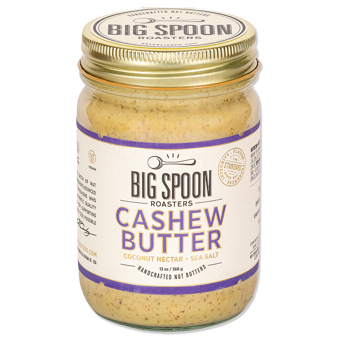 Cashew Butter 13oz jar front