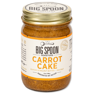 jar of Carrot Cake Almond & Walnut Butter