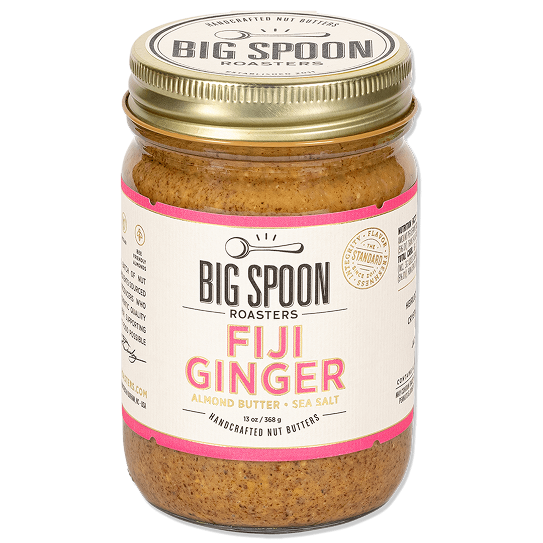 jar of Fiji Ginger Almond Butter