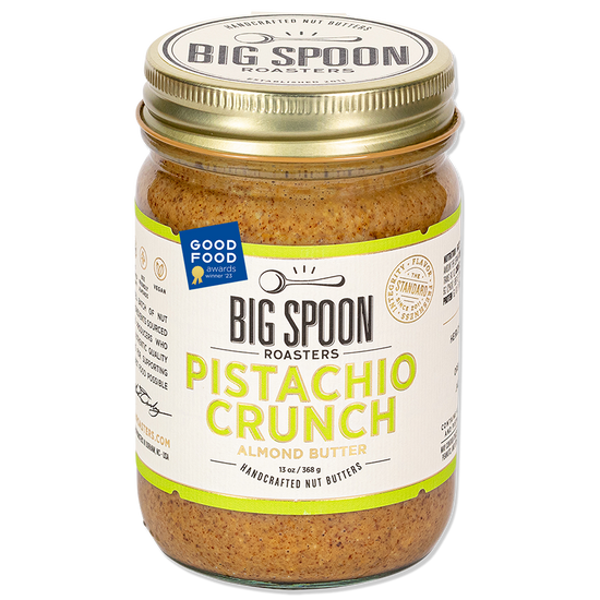 Pistachio Crunch 13oz jar front