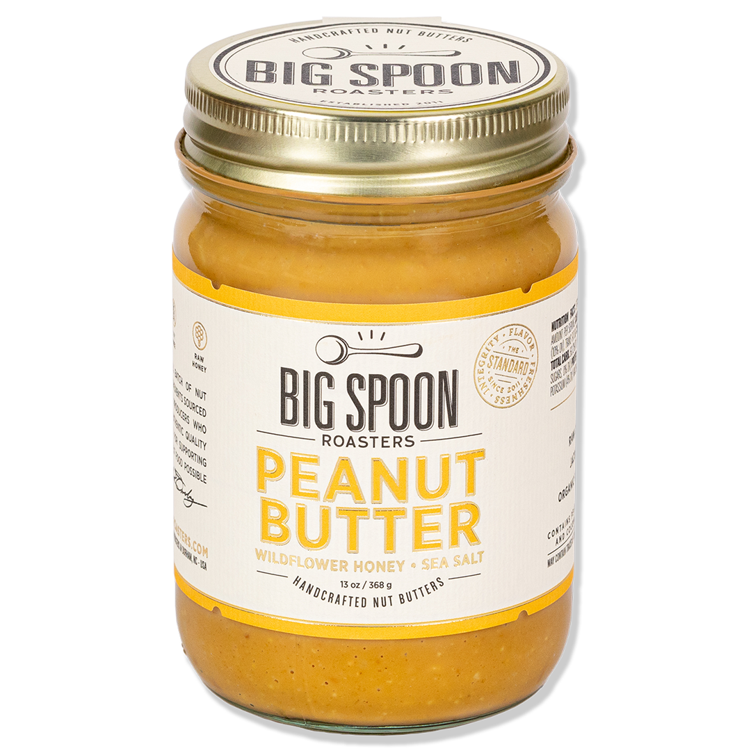 Peanut Butter 13oz jar front