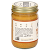 side of jar of Peanut Pecan Butter with Wildflower Honey