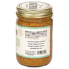 side of jar of Toasted Coconut Almond Butter showing nutrition facts and ingredients