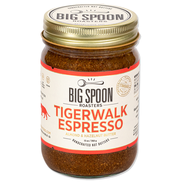 jar of Tigerwalk Espresso Almond & Hazelnut Butter