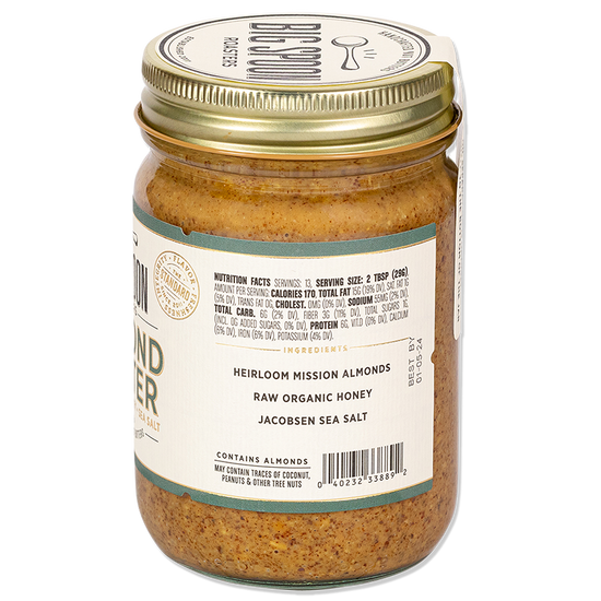 NATURZ BEEZ Raw Honey 4 Pack – Infused With Almond, Cashew, Sesame, Sunflower Seed Butter – 100% Pure