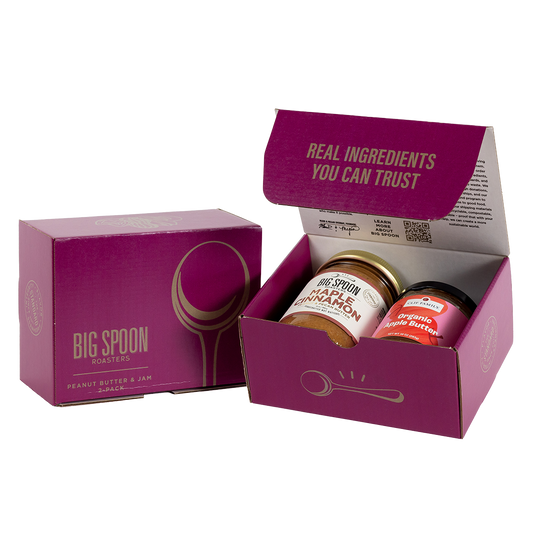 NOV/DEC Featured PB&J - Maple Cinnamon + Clif Family Organic Apple Butter