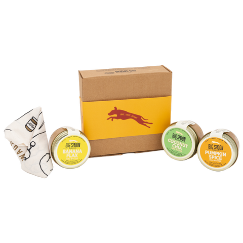 Mini 3oz Wag Butter and Bandana Gift Set