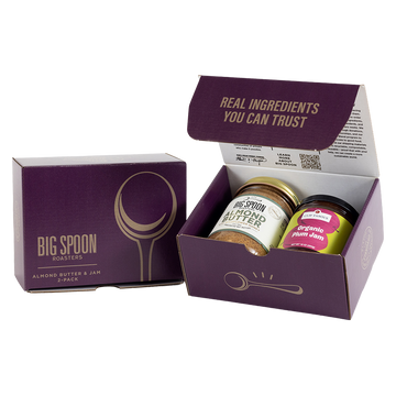 SEP/OCT Featured AB&J - Almond Butter + Clif Family Organic Plum Jam