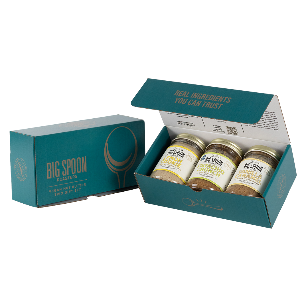 Vegan Nut Butter Trio Gift Set – Big Spoon Roasters