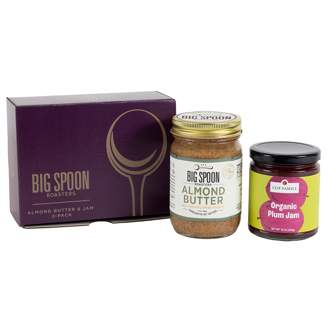SEP/OCT Featured AB&J - Almond Butter + Clif Family Organic Plum Jam