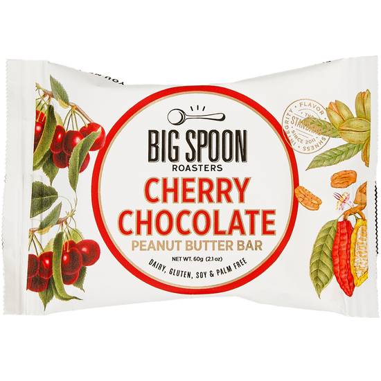 Cherry Chocolate Peanut Butter Bar in package