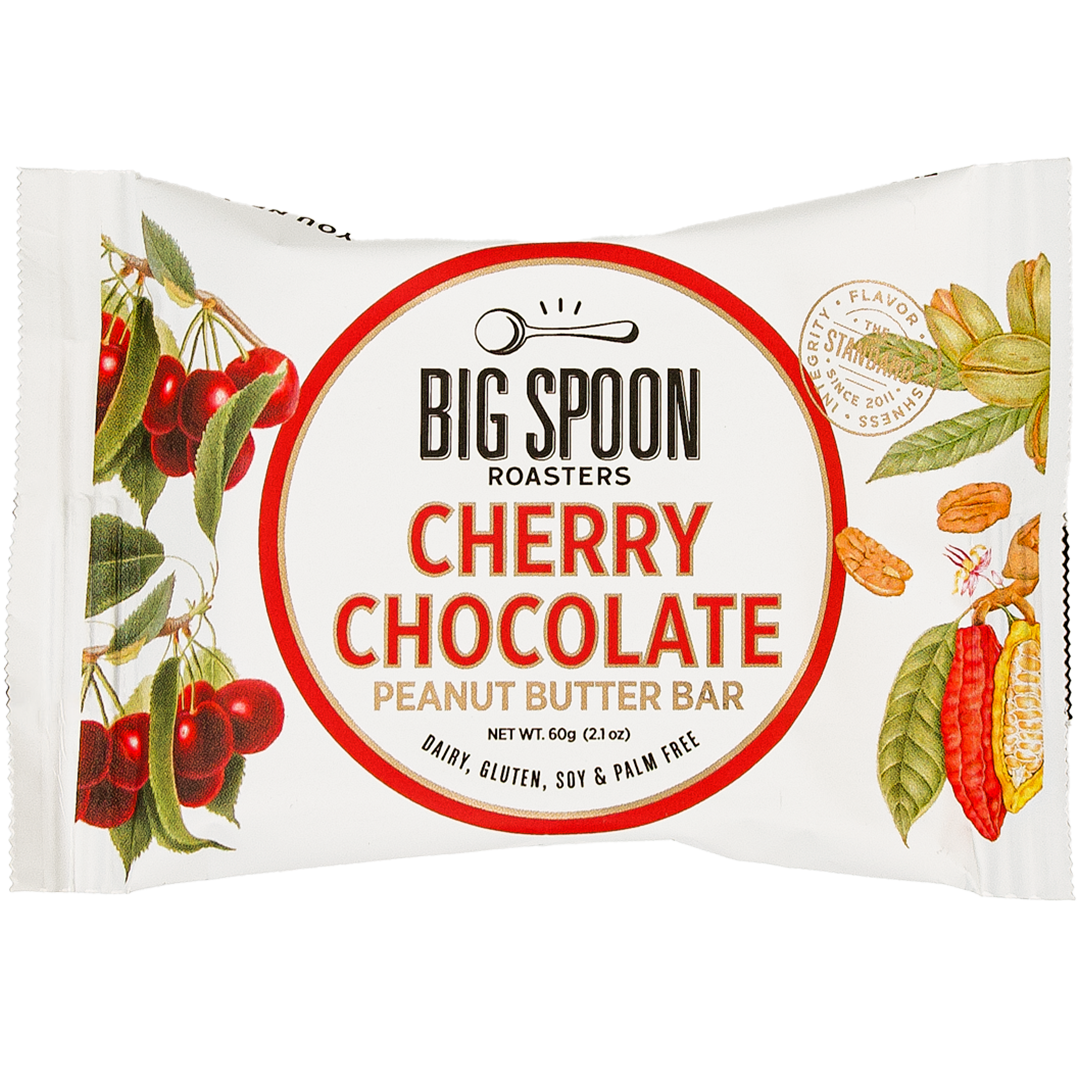 Cherry Chocolate Peanut Butter Bar in package