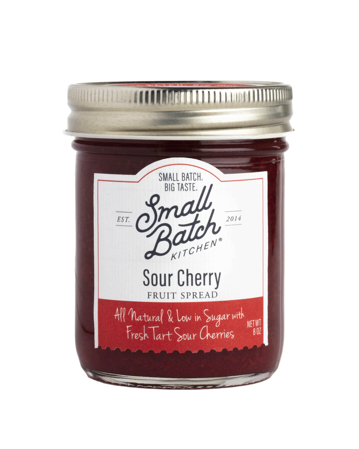 8 oz Small Batch Kitchen Sour Cherry Fruit Spread 