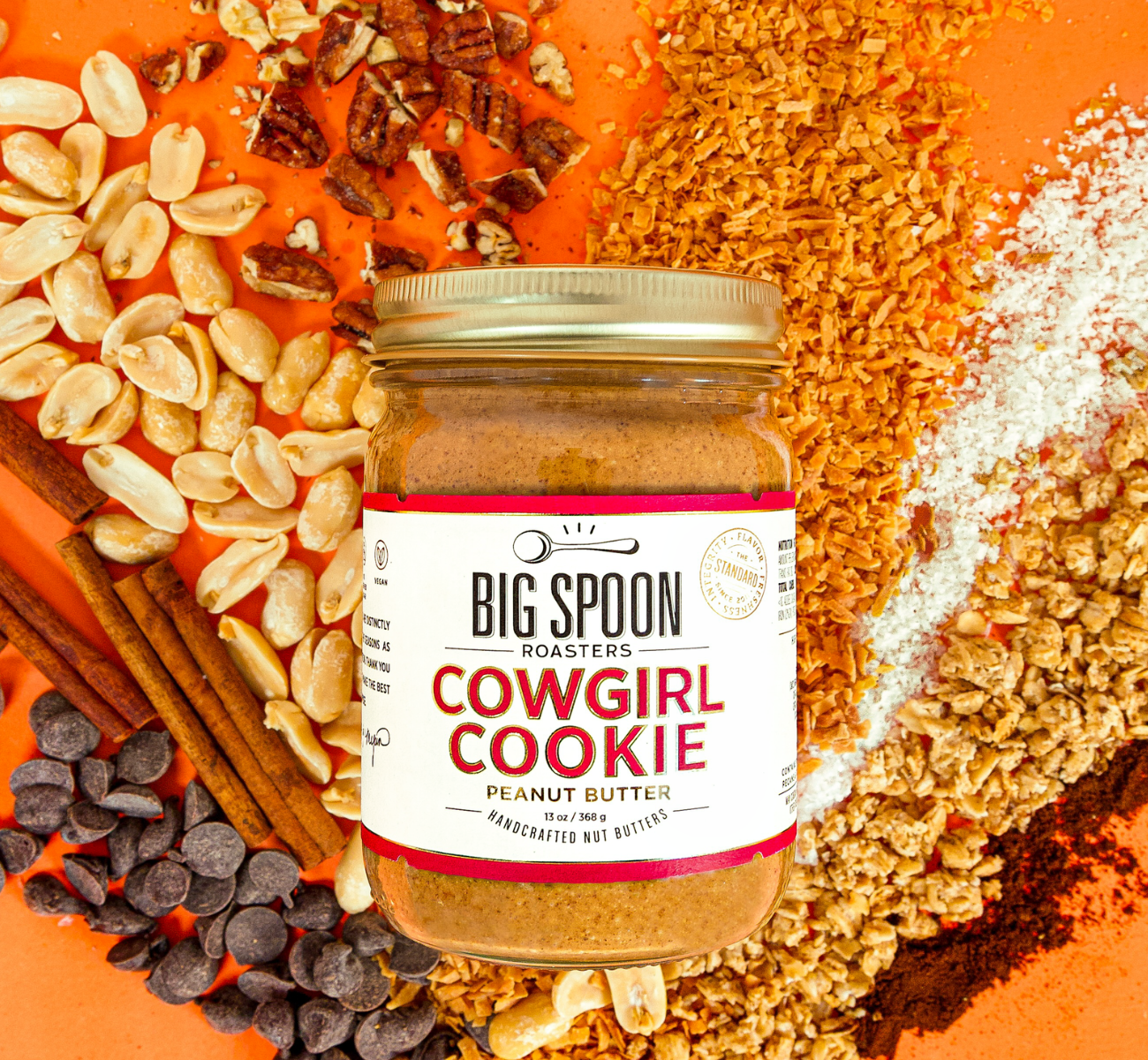 Big Spoon Roasters Cashew Butter with Coconut Nectar & Sea Salt 13 oz