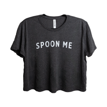 Flowy Cropped Spoon Me Tee