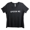 Relaxed V-Neck Spoon Me Tee