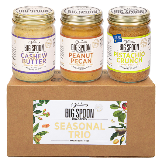 Spring/Summer Trio - Cashew Butter, Pistachio Crunch, Peanut Pecan