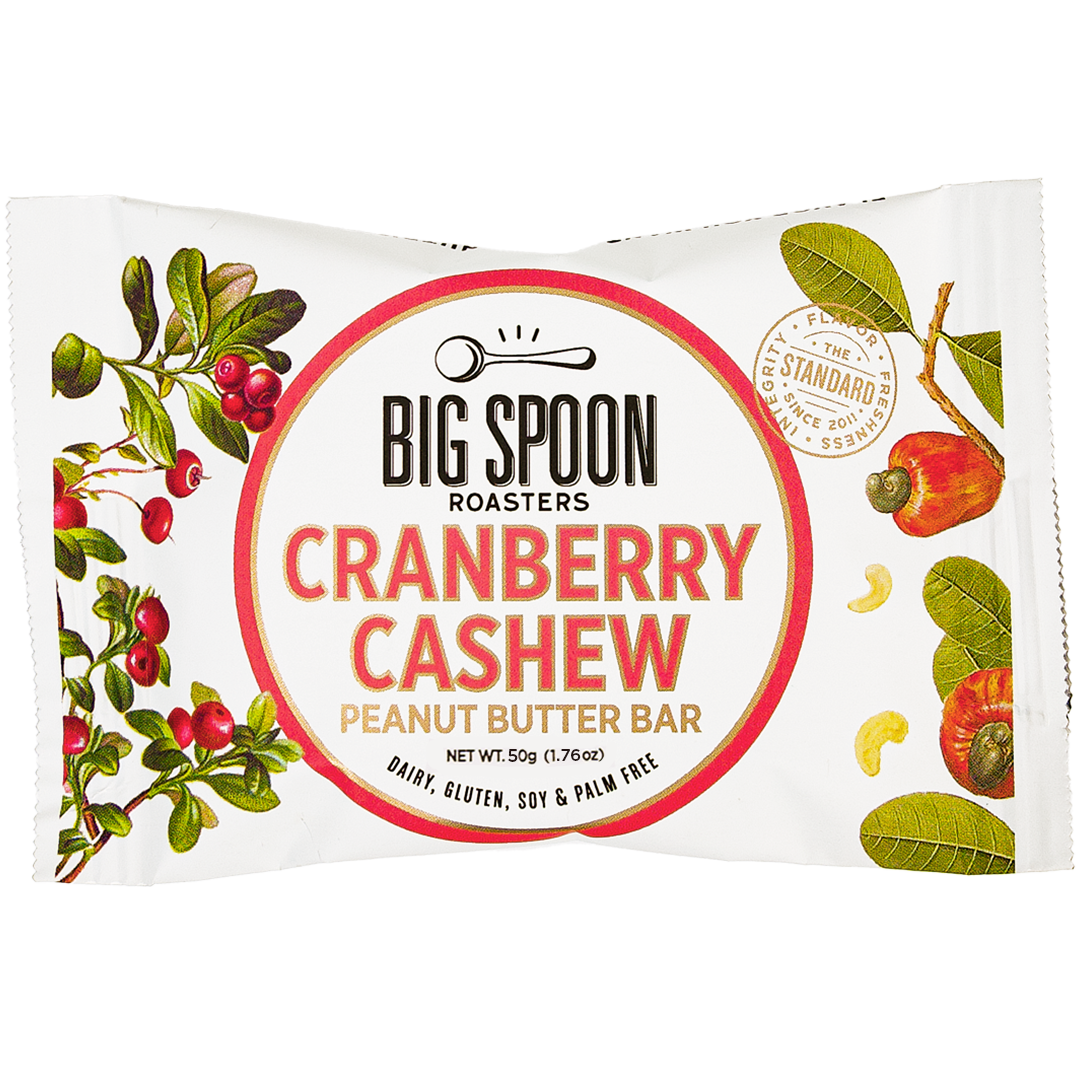 ダイエットフード R qreenbrothers Cranberry Cashew Peanut Butter Bar – Big Spoon Roasters