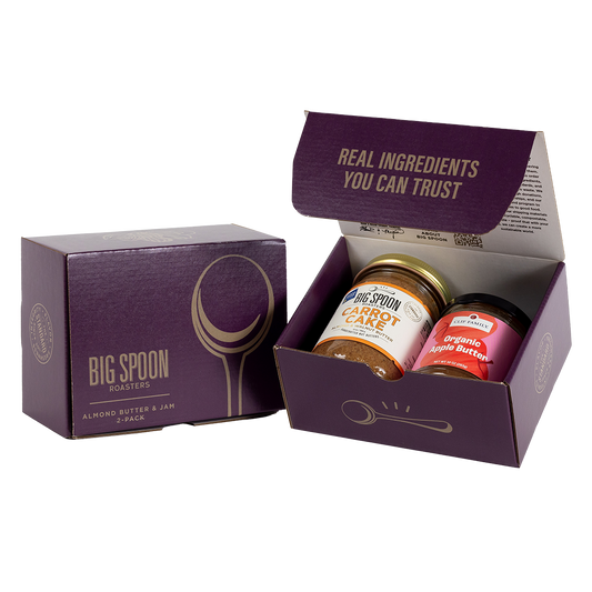 NOV/DEC Featured AB&J - Carrot Cake + Clif Family Organic Apple Butter