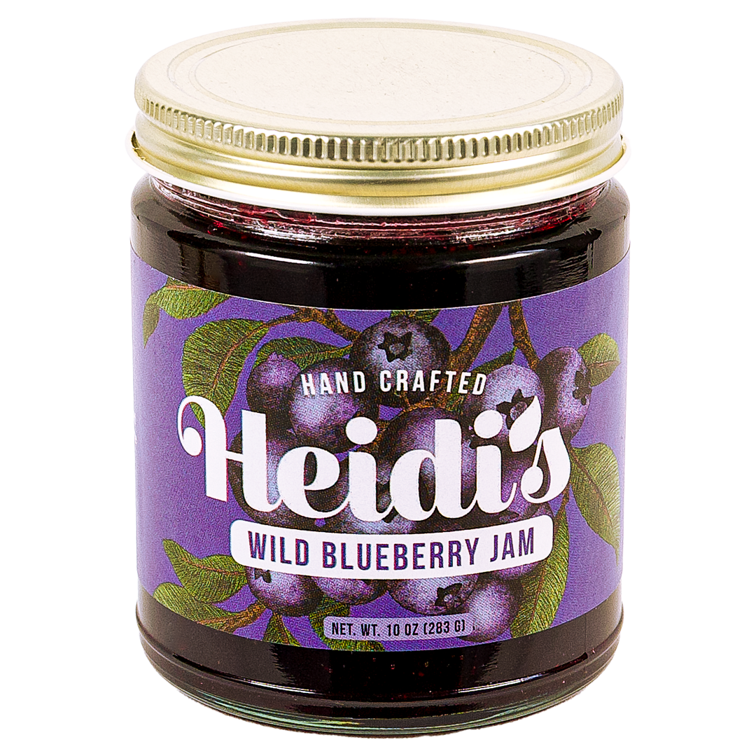 Heidi's Raspberry Farm Wild Blueberry Jam