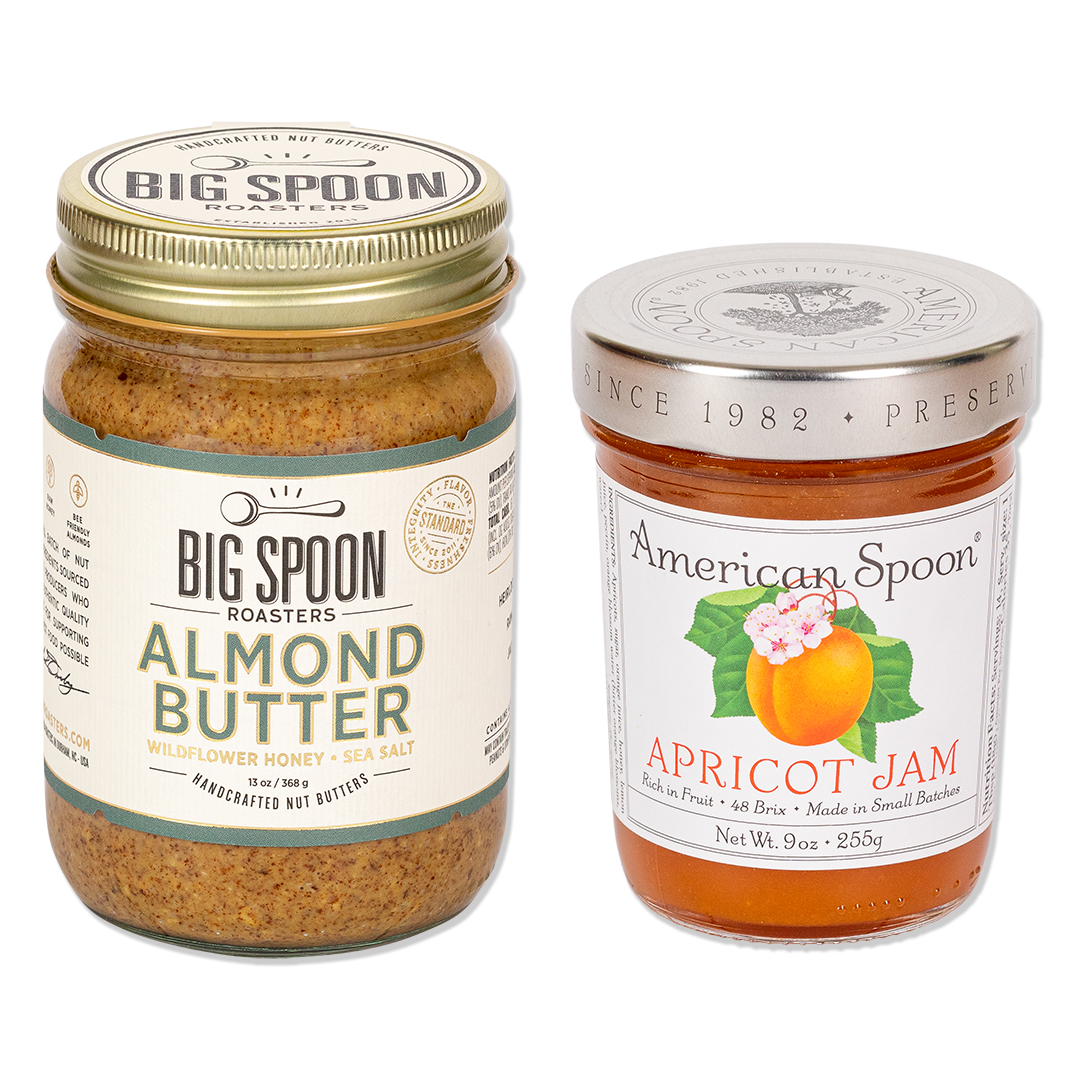 November Featured AB&J - Almond Butter + American Spoon Apricot Jam