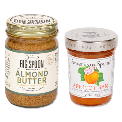 November Featured AB&J - Almond Butter + American Spoon Apricot Jam