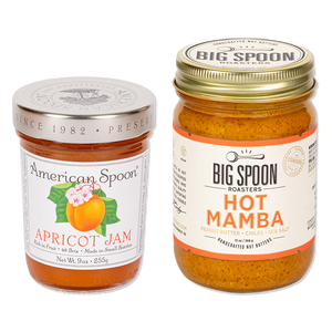 November Featured PB&J - Hot Mamba + American Spoon Apricot Jam
