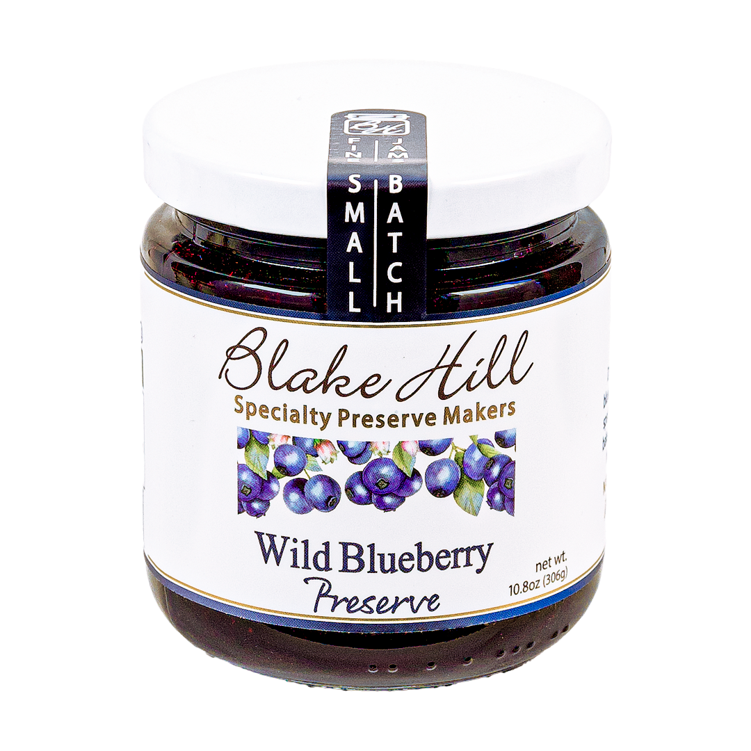 Blake Hill Wild Blueberry Preserves jar