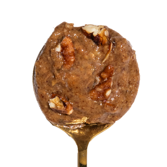 spoonful of gingerbread crunch almond & pecan butter