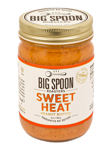 13oz jar of Sweet Heat Peanut Butter