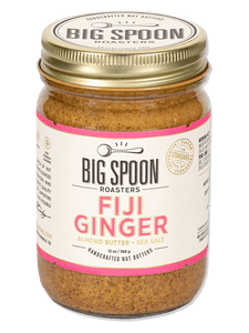 13oz jar of Fiji Ginger Almond Butter