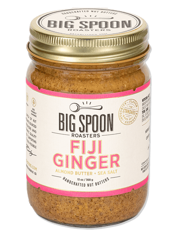 13oz jar of Fiji Ginger Almond Butter