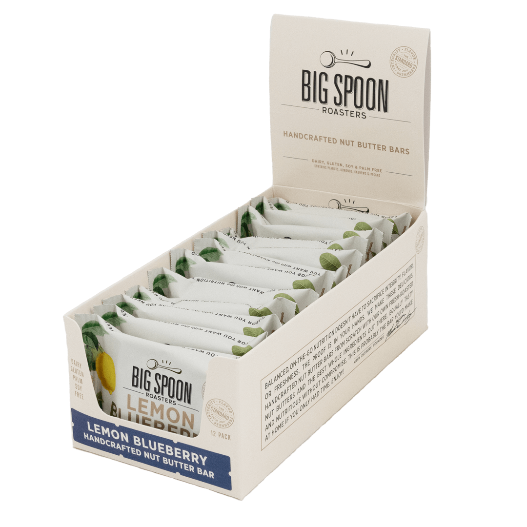 Lemon Blueberry Cashew Butter Bar