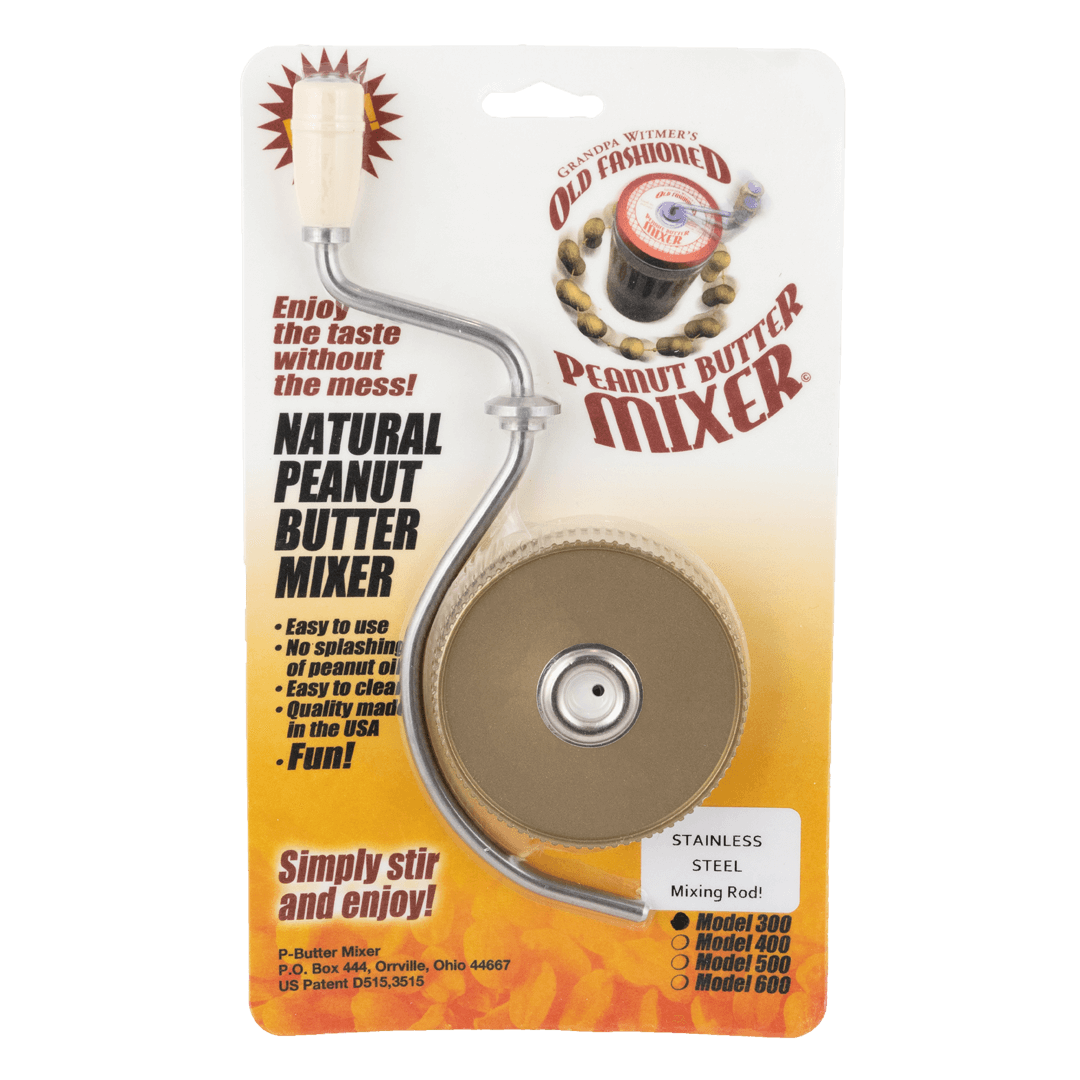 nut butter mixer in packaging