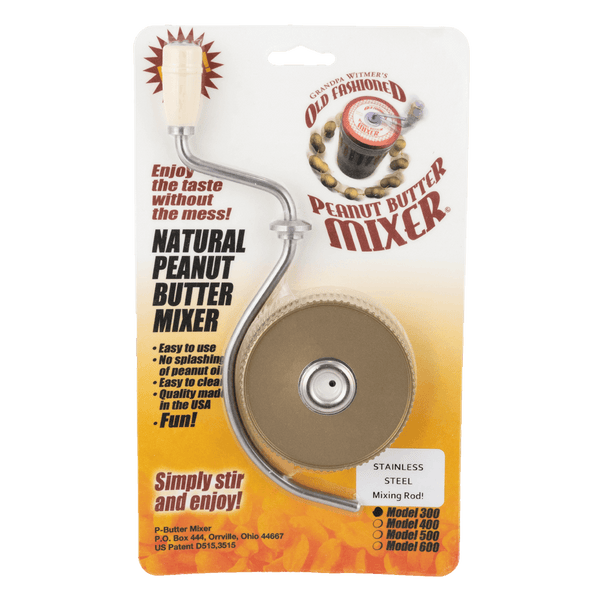 Natural Peanut Butter Mixer, Peanut Butter Stirring