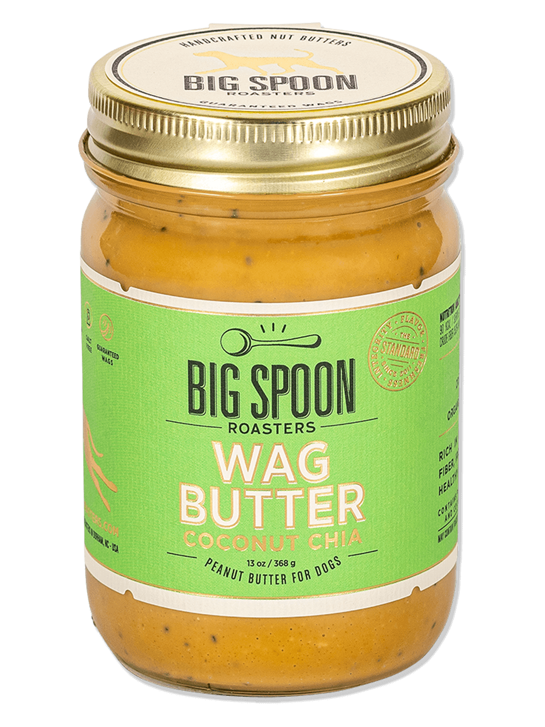 Big Spoon Roasters Crunchy Sorghum Peanut Butter - 13 oz