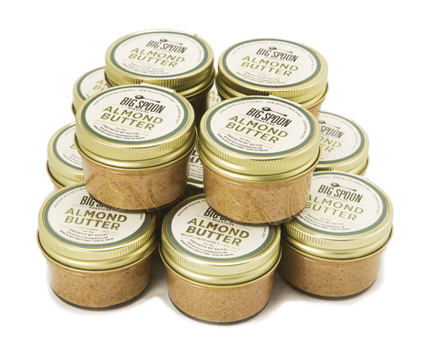 12 mini jars of Almond Butter