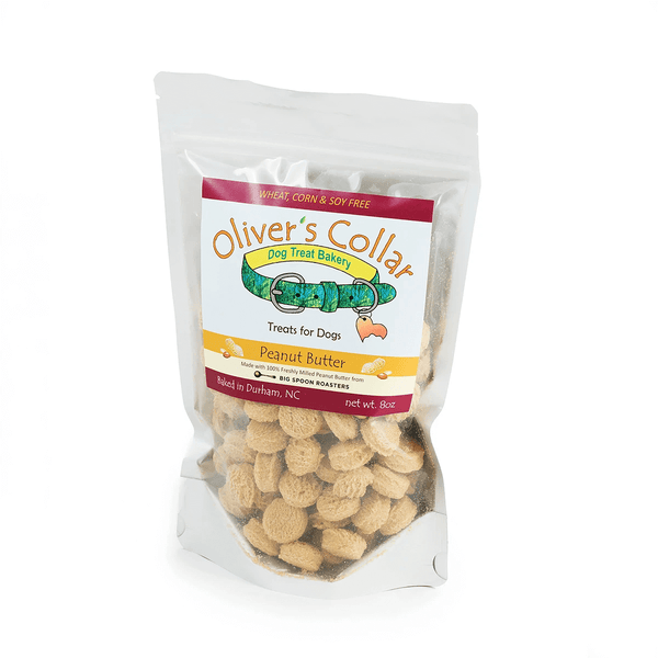 Oliver's Collar Peanut Butter Treats for Dogs - 8 oz